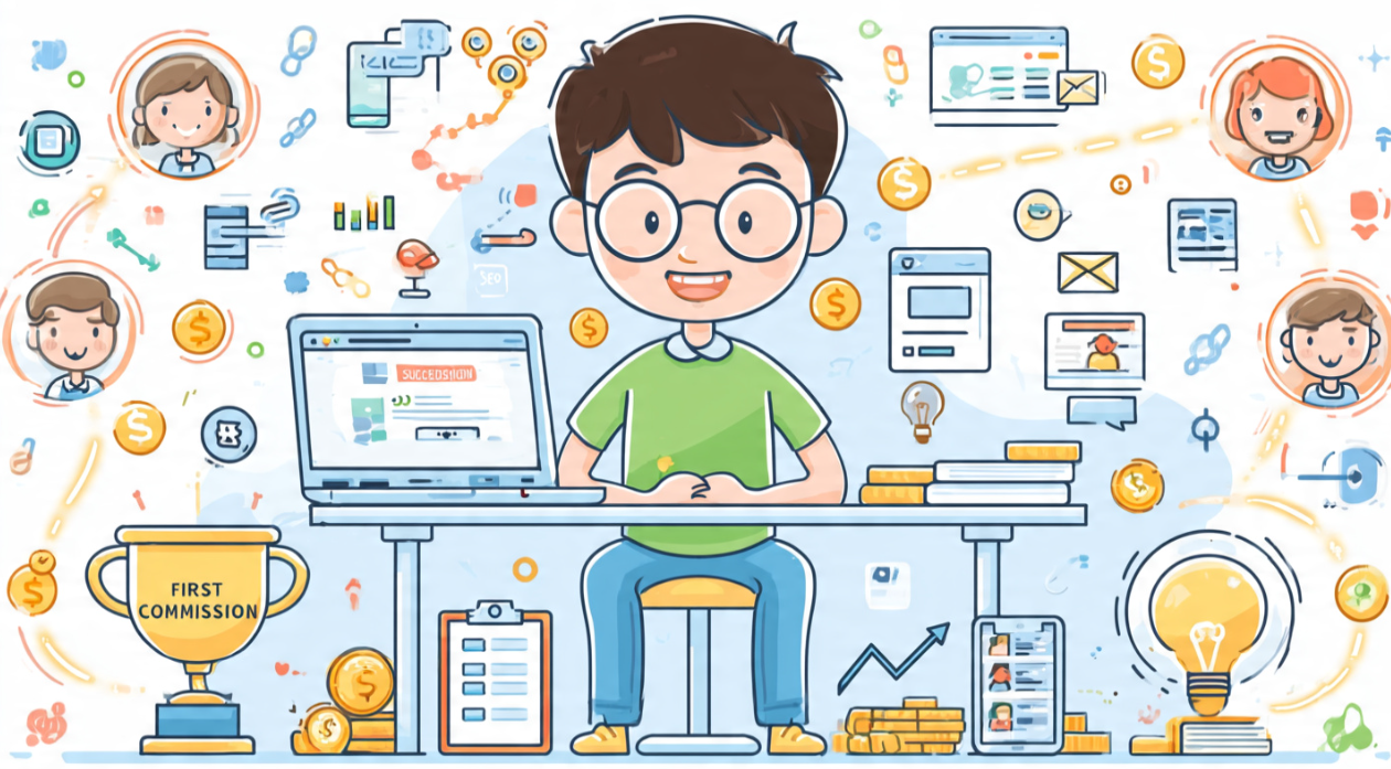 How to Promote Your Affiliate Links Easily for Beginners and Earn Your First Commission​