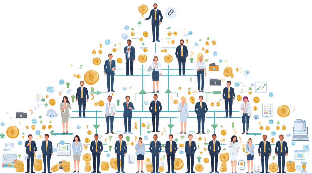 Affiliate Program with a Unilevel System: How to Earn Passive Income by Building a Referral Team​